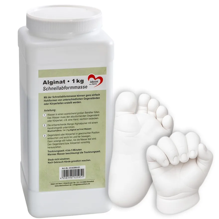 Schnellabformmasse, Alginat, 1kg