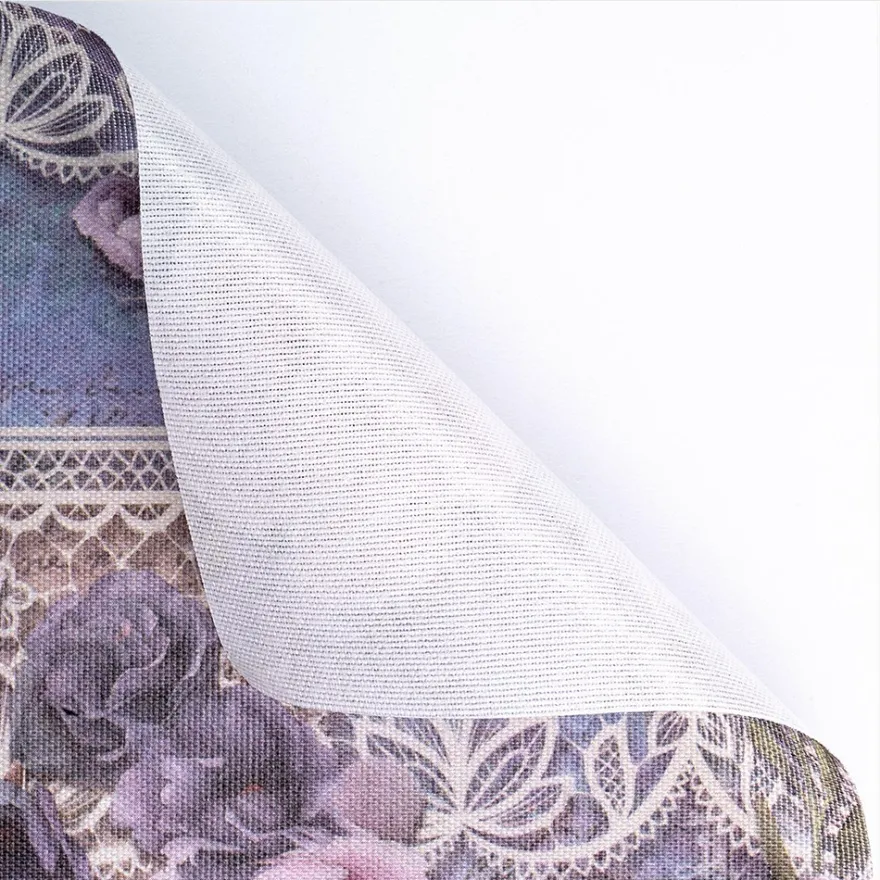 Selbstklebende Stoffe, Blumen 1, DIN A4, verschiedene Designs, 10 Stück