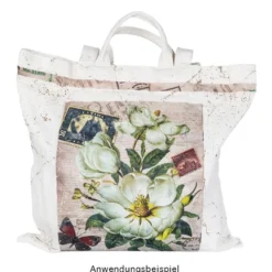 Selbstklebende Stoffe, Vintage, 20cm x 30cm, 8 Designs, selbstklebend, 8 Stück
