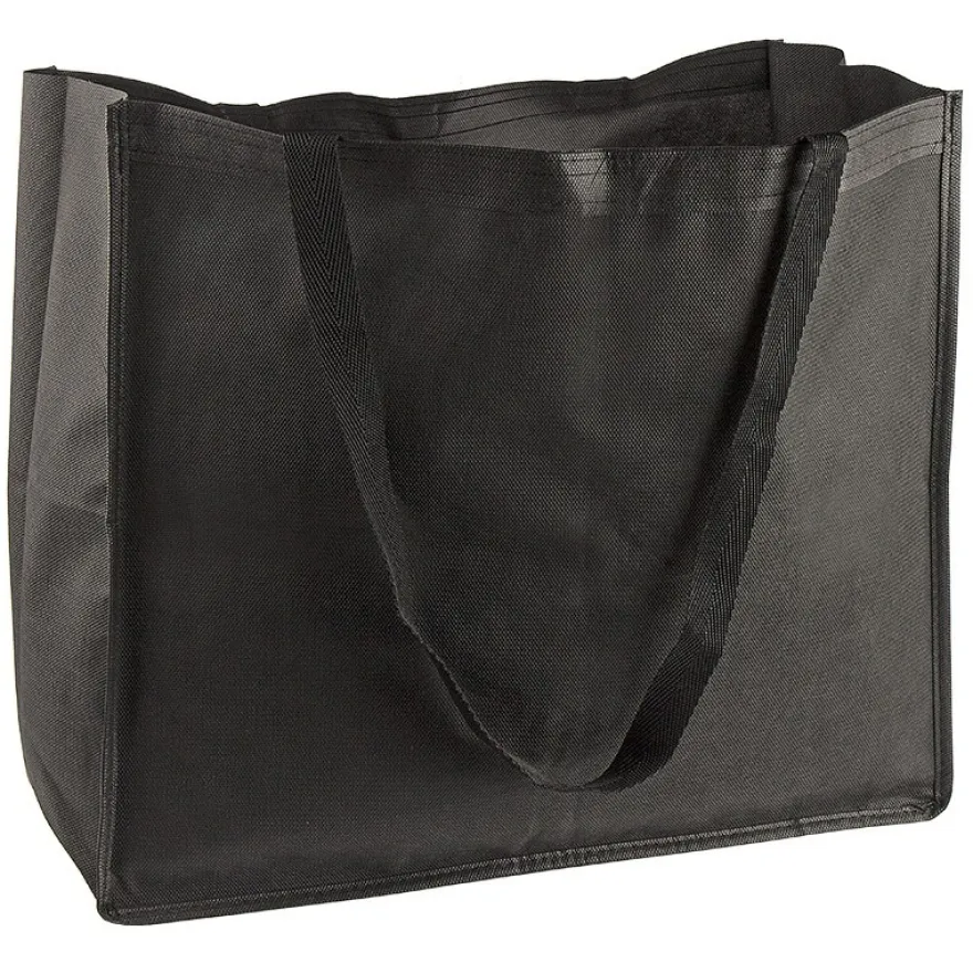 Shopping-Tasche, 47,5cm x 40,5cm, schwarz