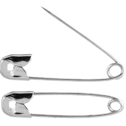 Sicherheitsnadeln, 21mm lang, silber, 200 Stück