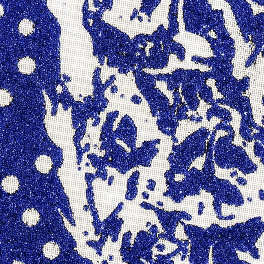 Siebdruckschablone Schmetterling, 32,5cm x 22,5cm, selbstklebend, inkl. Rakel