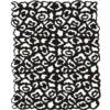 Silhouetten-Laser-Schablone, 18,5 x 23 cm, Leopardenmuster