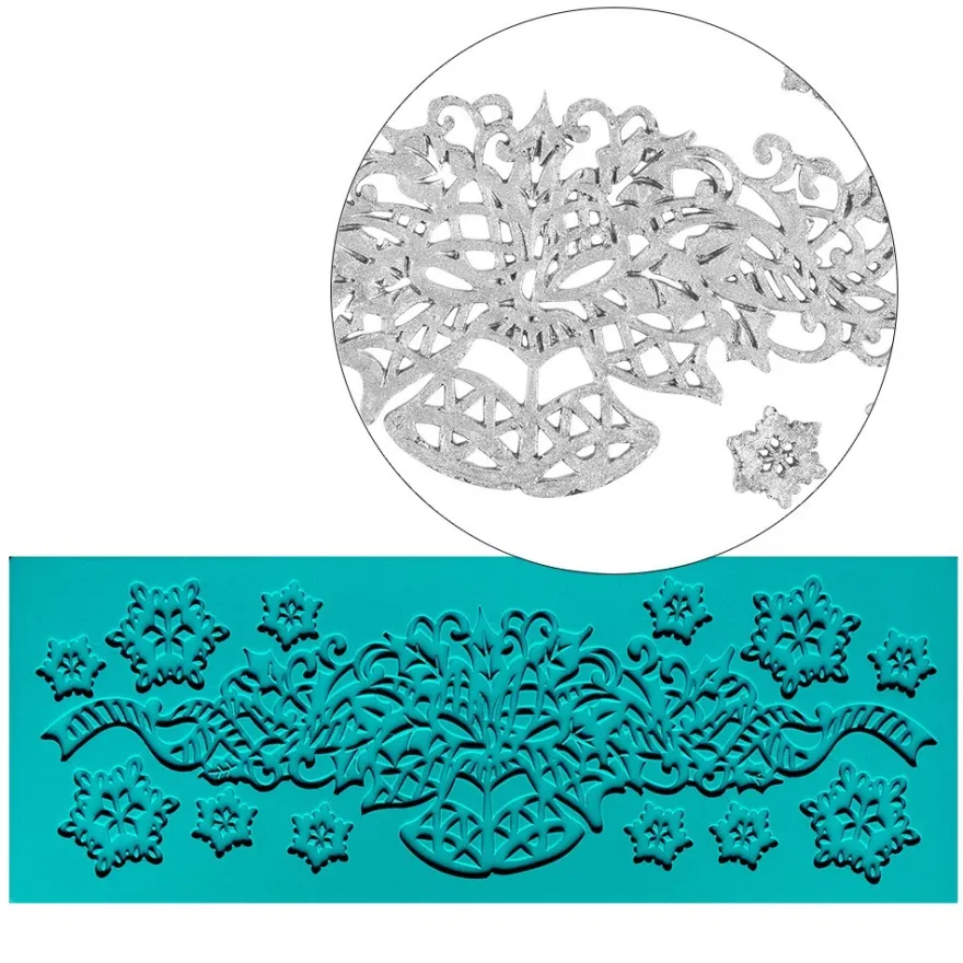 Silikon-Dekormatte, Design 22, 19cm x 7cm x 0,3cm