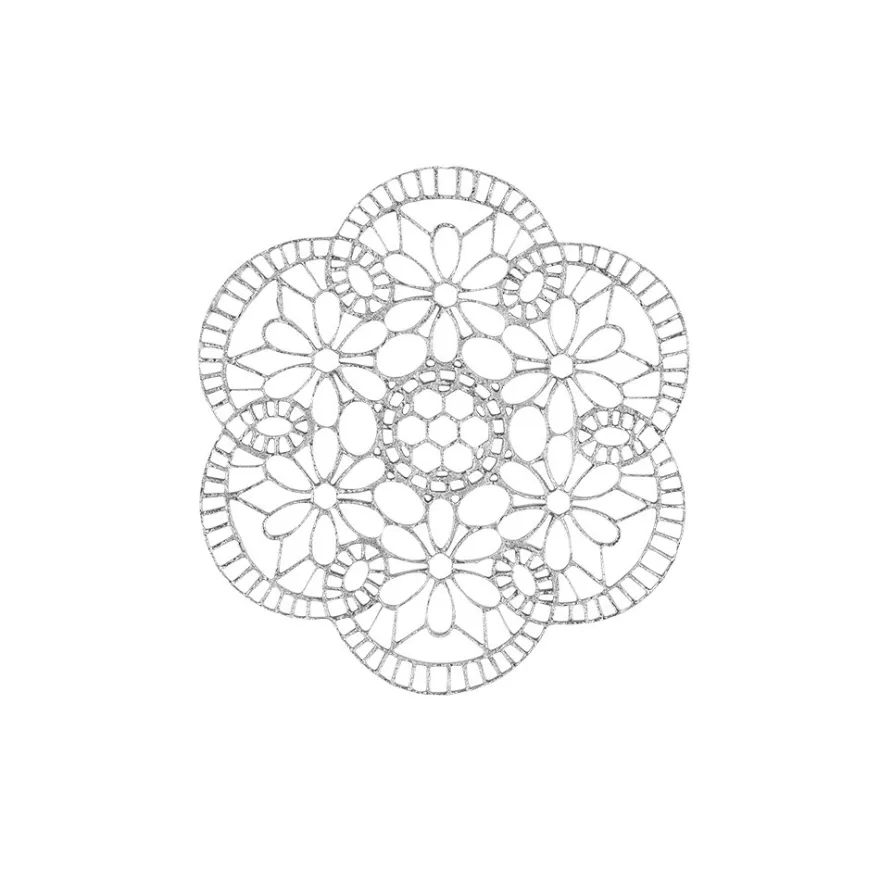 Silikon-Dekormatte, Design 14, Ø 8,4cm x 0,3cm