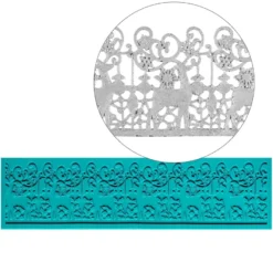 Silikon-Dekormatte, Design 17, 25,9cm x 7cm x 0,3cm