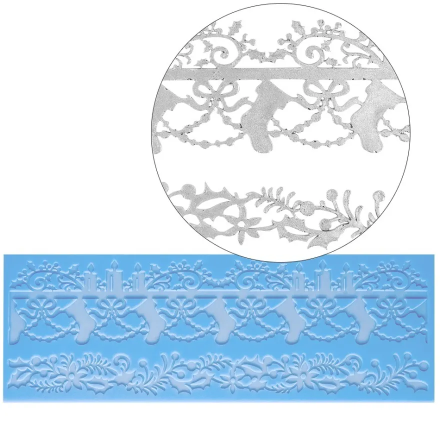 Silikon-Dekormatte, Design 10, 30cm x 10cm x 0,2cm