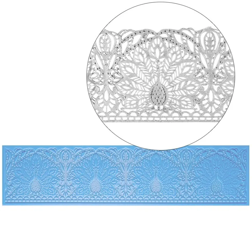 Silikon-Dekormatte, Design 8, 40cm x 10cm x 0,2cm