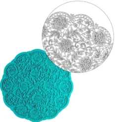 Silikon-Dekormatte, Design 16, Ø 18,8cm x 0,2cm