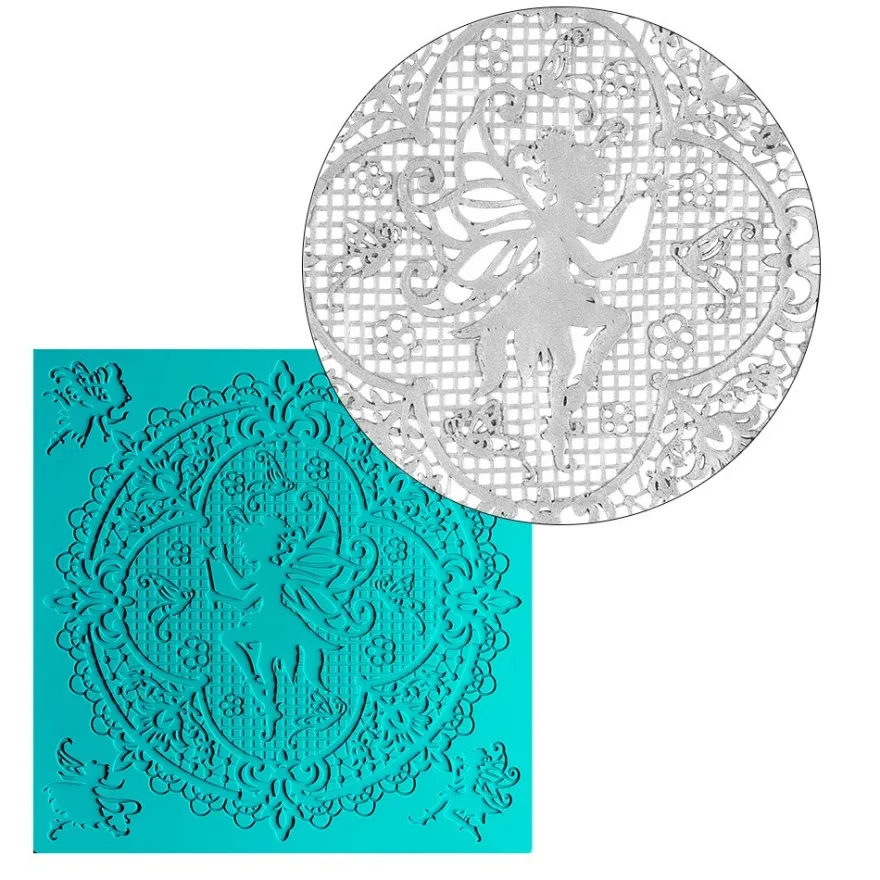 Silikon-Dekormatte, Design 26, 21,2cm x 21,6cm x 0,2cm