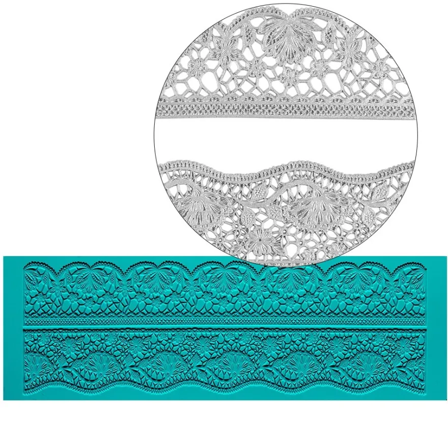 Silikon-Dekormatte, Design 38, 30cm x 10cm x 0,2cm