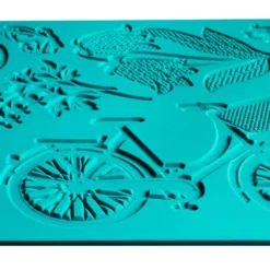 Silikon-Dekormatte, Design 34, 21cm x 15cm x 0,2cm