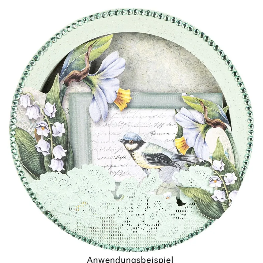 Silikon-Dekormatte, Design 27, 30cm x 10cm x 0,2cm