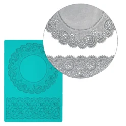 Silikon-Dekormatte, Design 45, 20,9cm x 14,9cm x 0,2cm