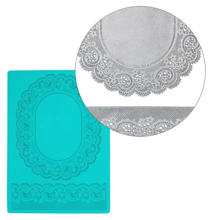 Silikon-Dekormatte, Design 46, 20,9cm x 14,9cm x 0,2cm