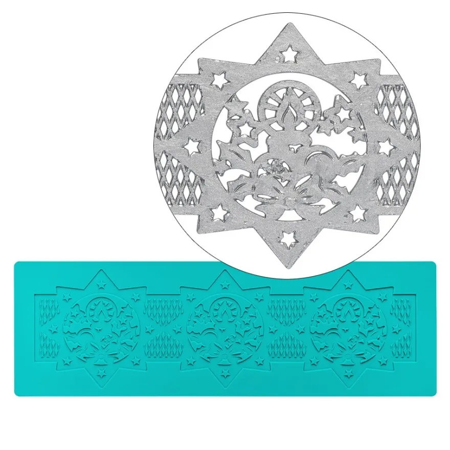 Silikon-Dekormatte, Design 58, 30cm x 10cm x 0,2cm
