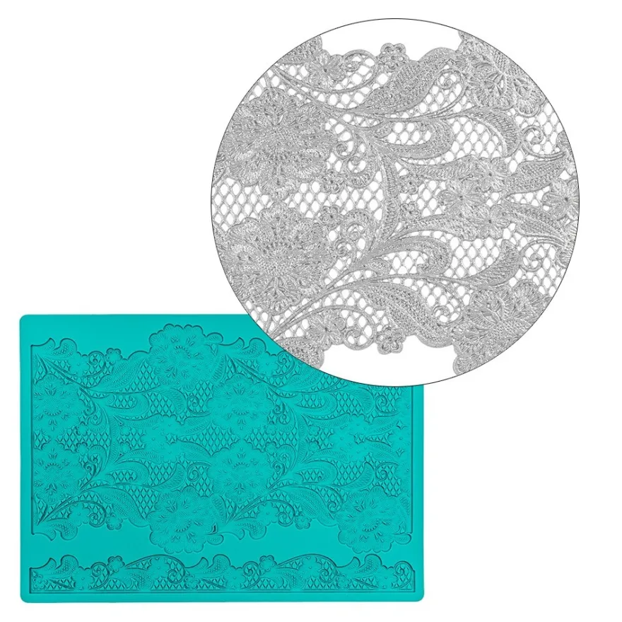 Silikon-Dekormatte, Design 61, 21cm x 15cm x 0,2cm