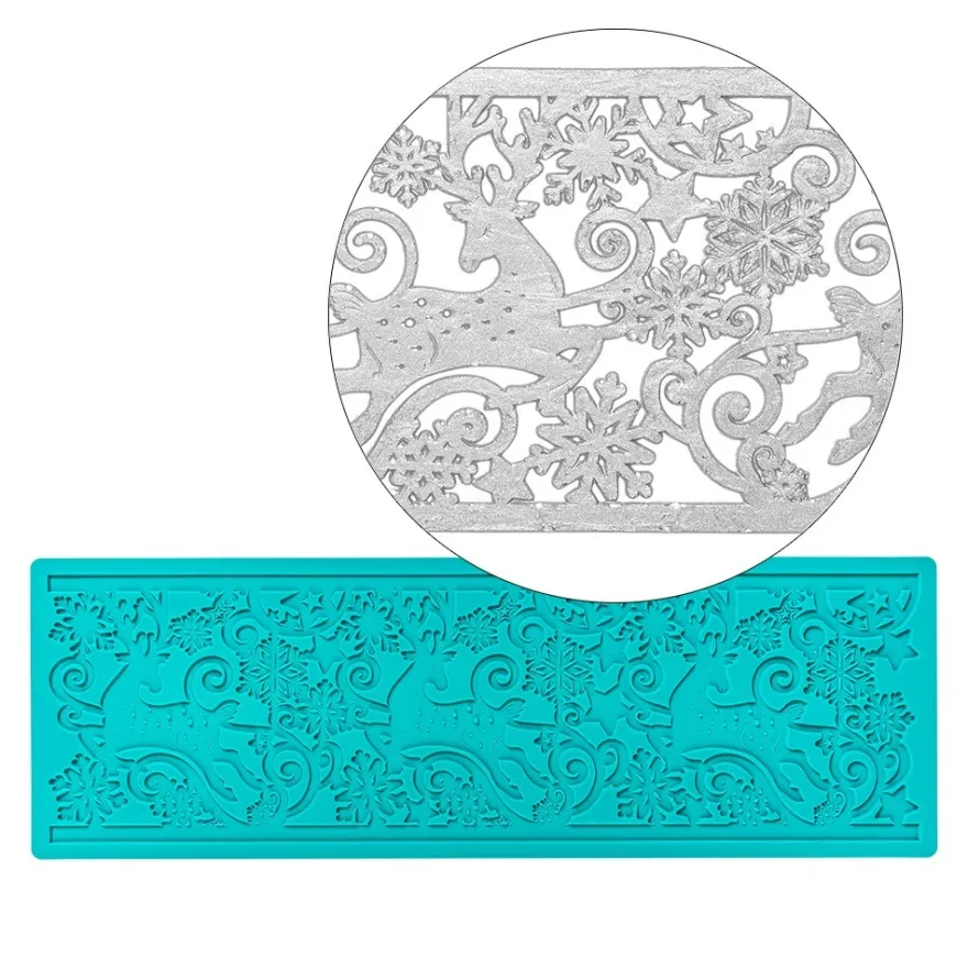 Silikon-Dekormatte, Design 54, 30cm x 10cm x 0,2cm
