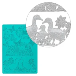 Silikon-Dekormatte, Design 73, 21cm x 15cm x 0,2cm