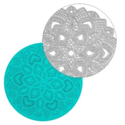Silikon-Dekormatte, Design 70, Ø 15cm x 0,2cm