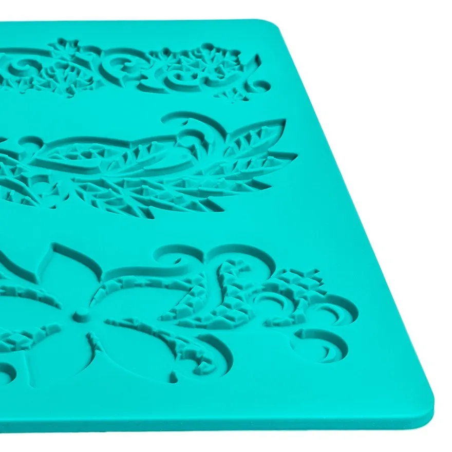 Silikon-Dekormatte, Design 48, 30cm x 10cm x 0,2cm