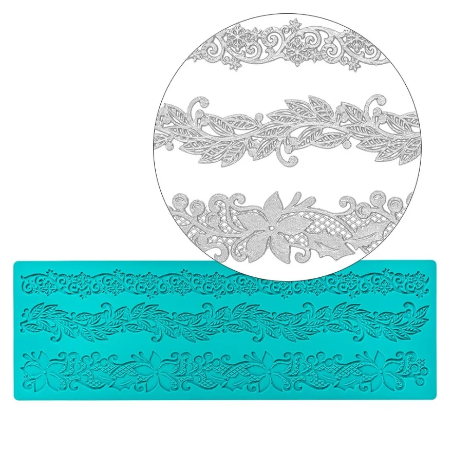 Silikon-Dekormatte, Design 48, 30cm x 10cm x 0,2cm