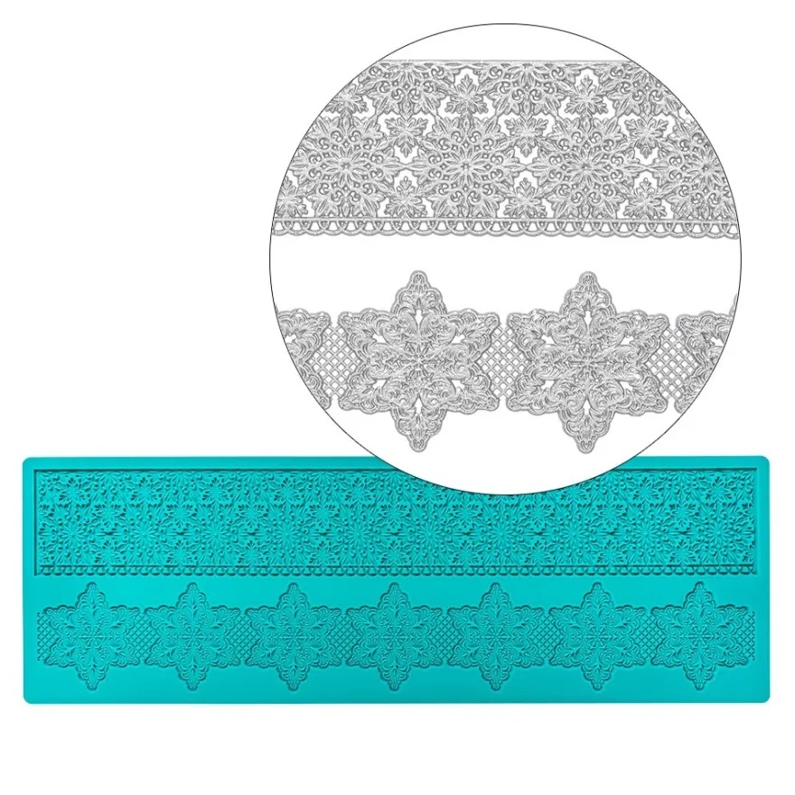 Silikon-Dekormatte, Design 56, 30cm x 10cm x 0,2cm