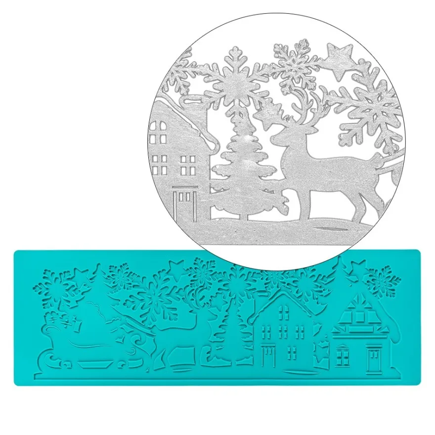 Silikon-Dekormatte, Design 53, 30cm x 10cm x 0,2cm