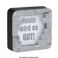 Silikon-Dekormatte, Design 78, 15,3cmx 15,3cm x 0,4cm, Wandfläche