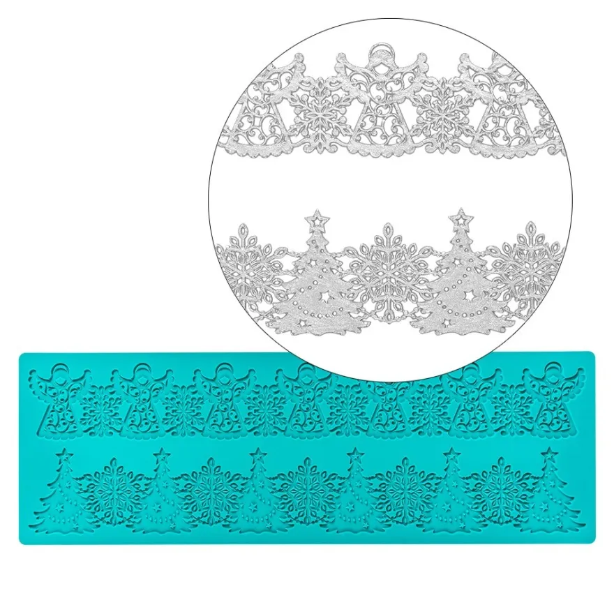 Silikon-Dekormatte, Design 50, 30cm x 10cm x 0,2cm