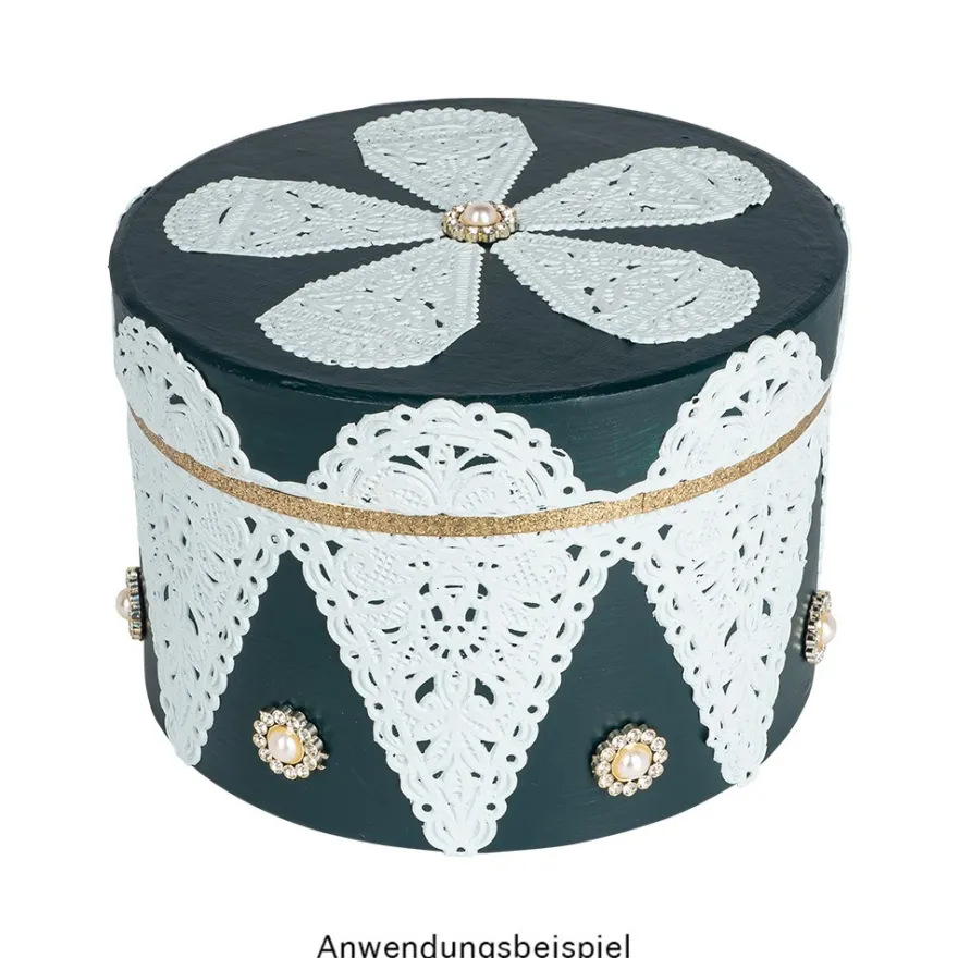 Silikon-Dekormatte, Design 77, 32,5cm x 11,5cm x 0,2cm, für Kugeln mit Ø 10cm