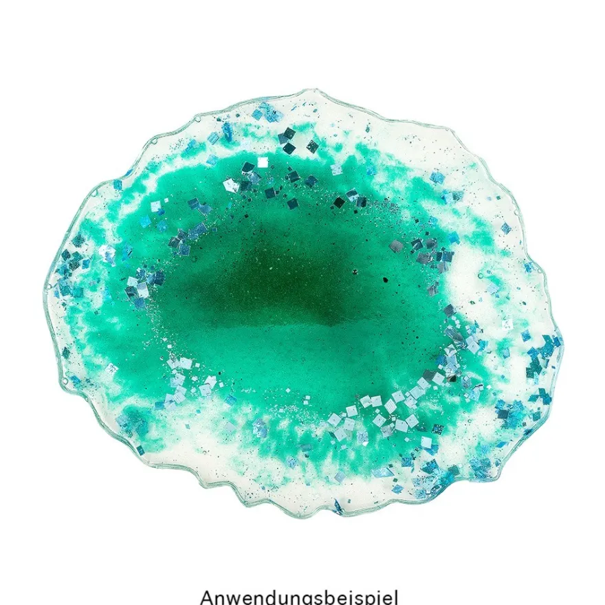 Silikonform Achat 1, 14cm x 12cm x 1cm