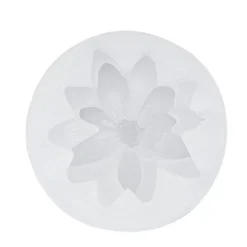 Silikonform Blume 1, Größe fertiges Objekt: 3,5cm x 3,7cm x 0,8cm