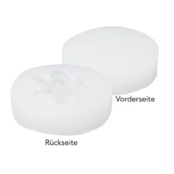 Silikonform Blume 3, Größe fertiges Objekt: 6,1cm x 6,3cm x 1,7cm