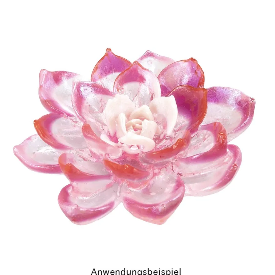 Silikonform Blume 3, Größe fertiges Objekt: 6,1cm x 6,3cm x 1,7cm