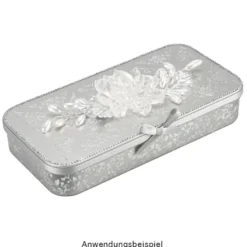 Silikonform Blume 3, Größe fertiges Objekt: 6,1cm x 6,3cm x 1,7cm