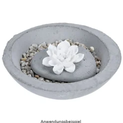 Silikonform Blume 3, Größe fertiges Objekt: 6,1cm x 6,3cm x 1,7cm