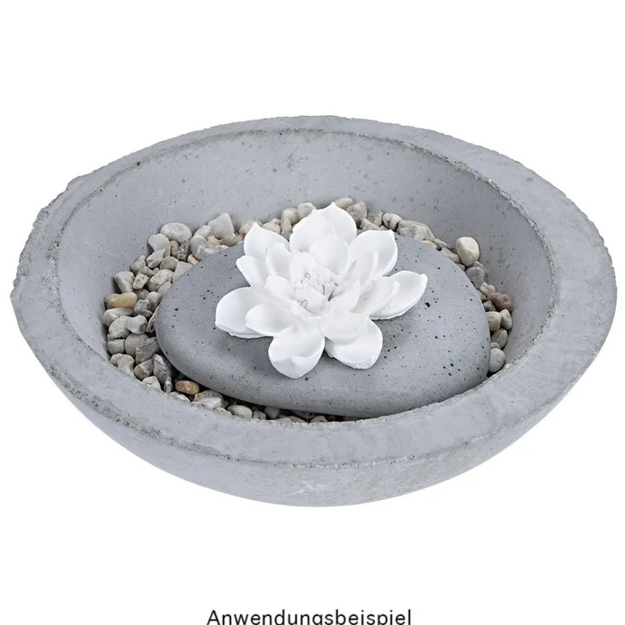 Silikonform Blume 3, Größe fertiges Objekt: 6,1cm x 6,3cm x 1,7cm