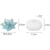 Silikonform Blume 2, Größe fertiges Objekt: Ø6,5cm, 2,5cm hoch