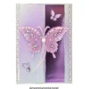 Silikonform, Holografie-Effekt, Schmetterling, 10,3cm x 6,9cm x 0,7cm, lebensmittelecht