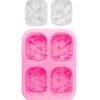 Silikonform, 4 in 1, Engel, 7,7 cm x 5,9 cm