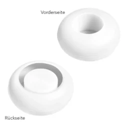 Silikonform Kerzenhalter Teelicht, Größe Objekt: 4,9cm hoch, Ø 11,1cm