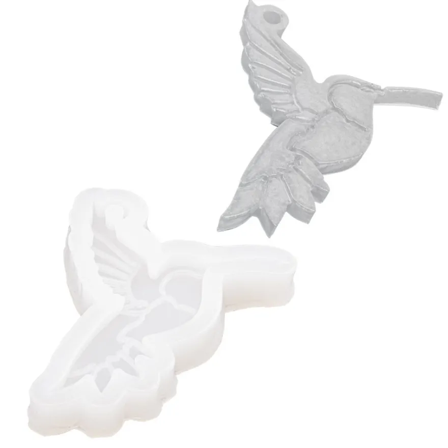 Silikonform, Kolibri, 7,9cm x 1cm x 8cm