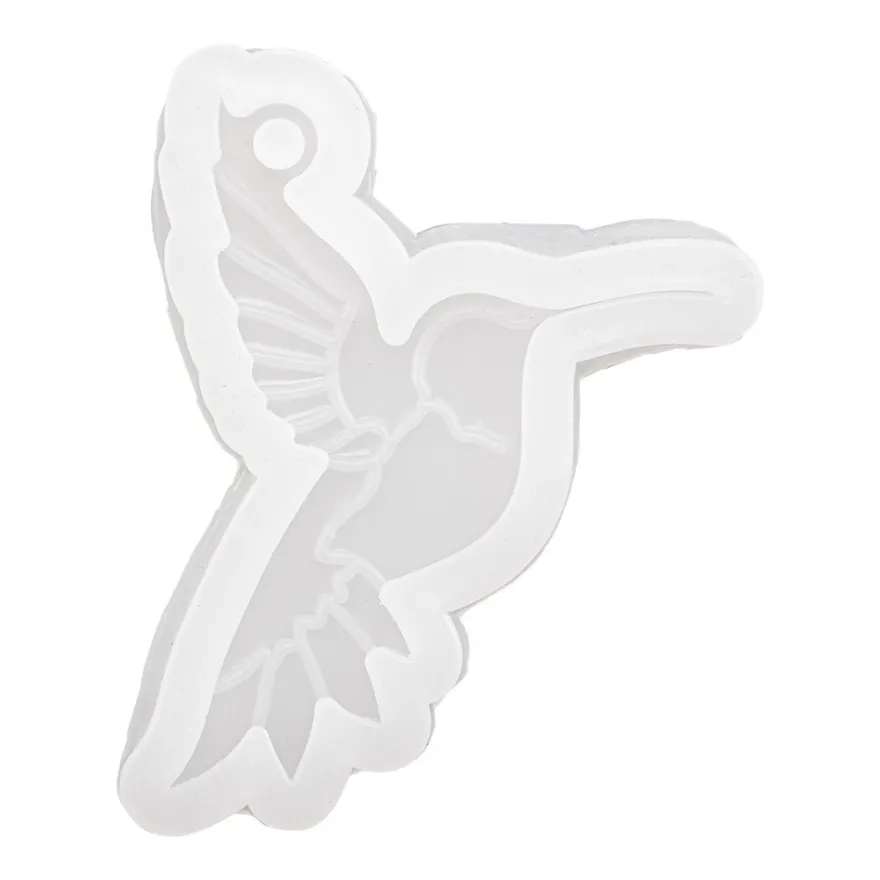 Silikonform, Kolibri, 7,9cm x 1cm x 8cm