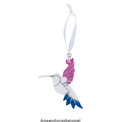 Silikonform, Kolibri, 7,9cm x 1cm x 8cm