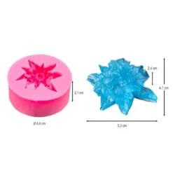 Silikonform Margeriten, Ø 6,6cm, 2,1cm hoch
