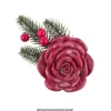 Silikon-Form, Rose, 8cm x 3cm