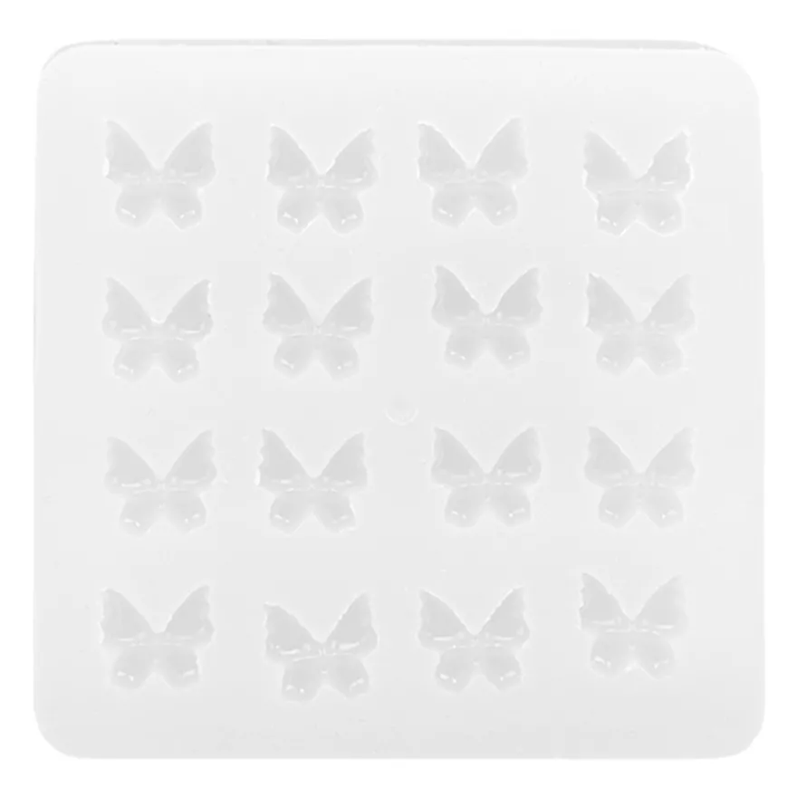 Silikonform, Schmetterlinge 3, 5,6cm x 0,5cm x 5,6cm, 16 Schmetterlinge