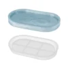 Silikonform Tablett 2, Größe 17,4cm x 9,6cm x 1,7cm