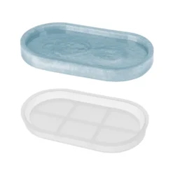 Silikonform Tablett 2, Größe 17,4cm x 9,6cm x 1,7cm